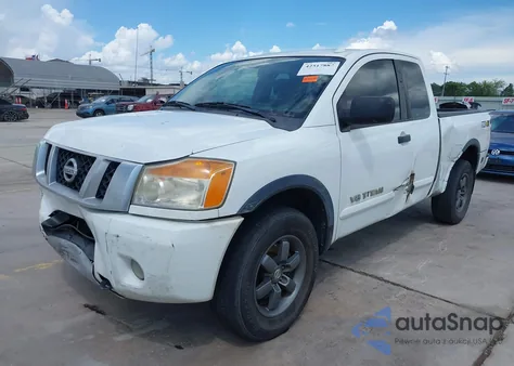 2013 Nissan Titan Pro-4X z USA, uszkodzony, nr VIN 1N6BA0CC4DN313005